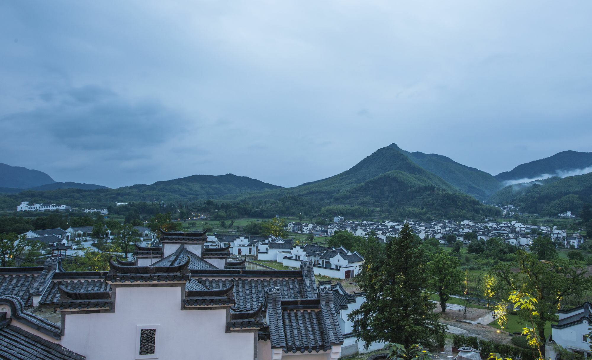 バンヤン ツリー ホテル ホアンシャン 黄山 エクステリア 写真